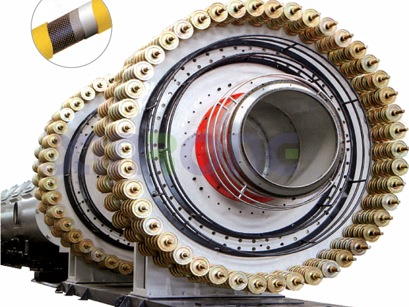 鋼絲網（wǎng）骨架複合管生產線