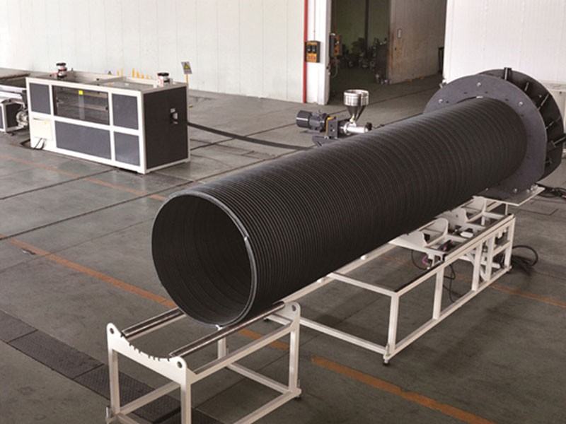 PE塑（sù）鋼纏繞管擠出生產線