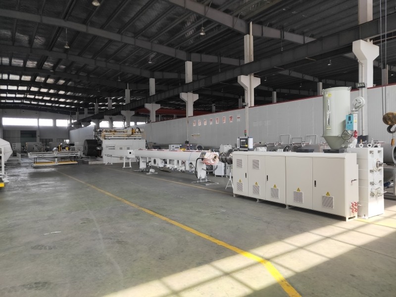 PE/PVC/PP中空壁纏繞（rào）管擠出（chū）生產線