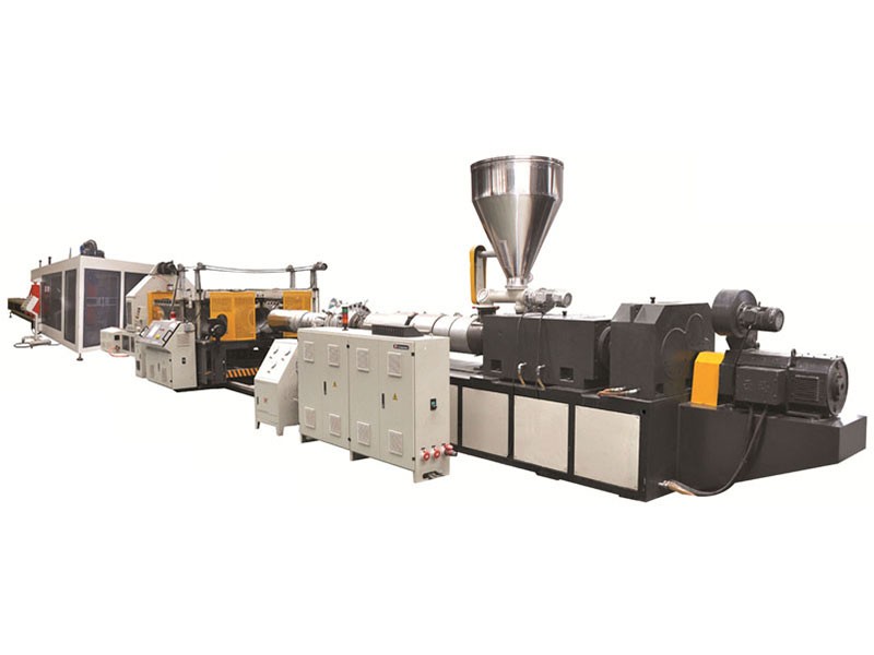 PP雙壁波紋管擠出生產線