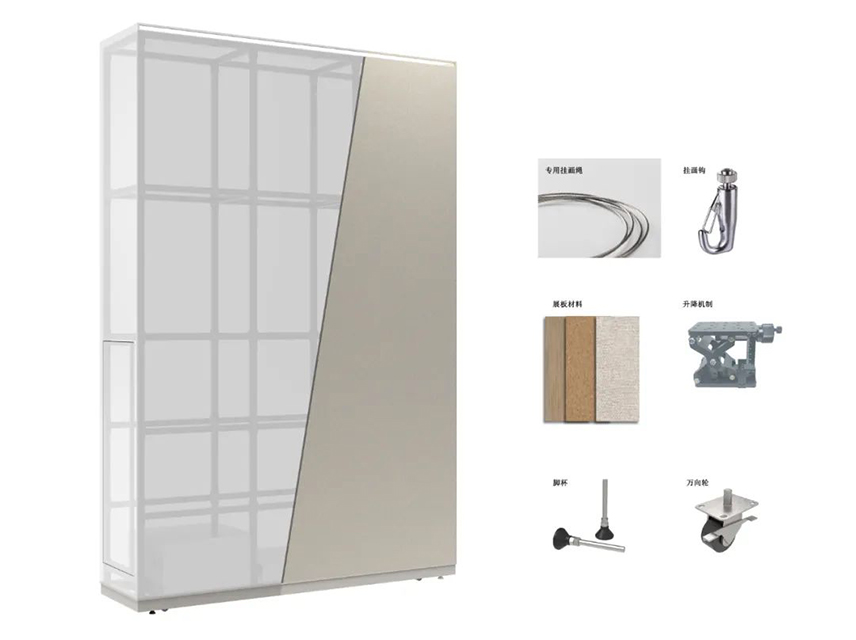 多功能活動展牆龍骨